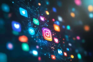 image of social media in digital marketing